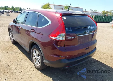 2013 Honda Cr-V Ex-L z USA, uszkodzony, nr VIN 5J6RM4H76DL081461